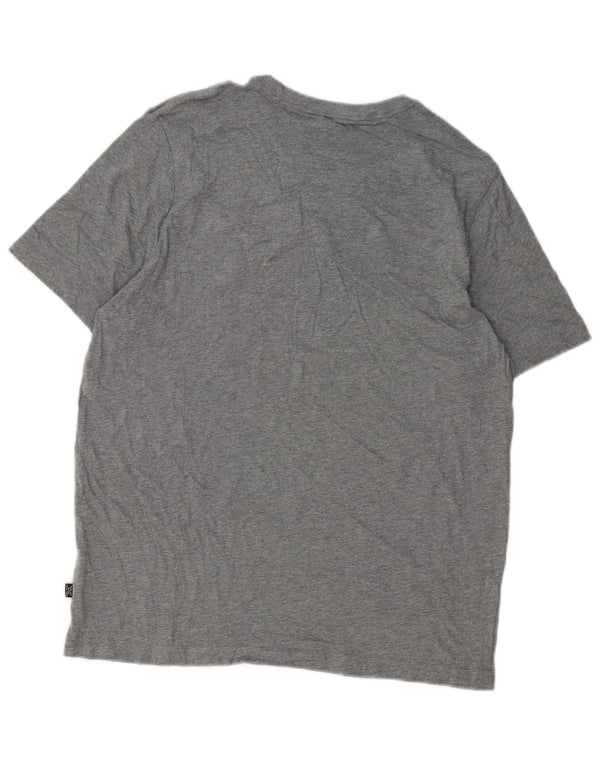 Puma Herre Grafisk T-Shirt Top Stor Grå