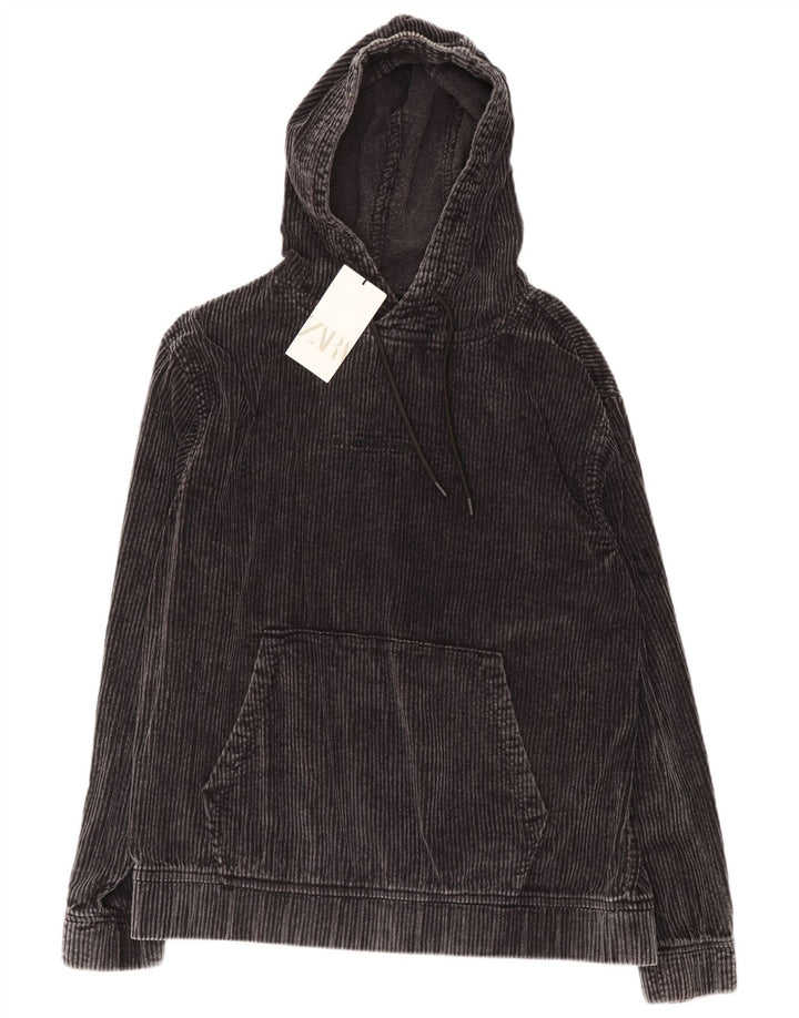 Zara Herre hættetrøje Jumper Medium Grey Bomuld
