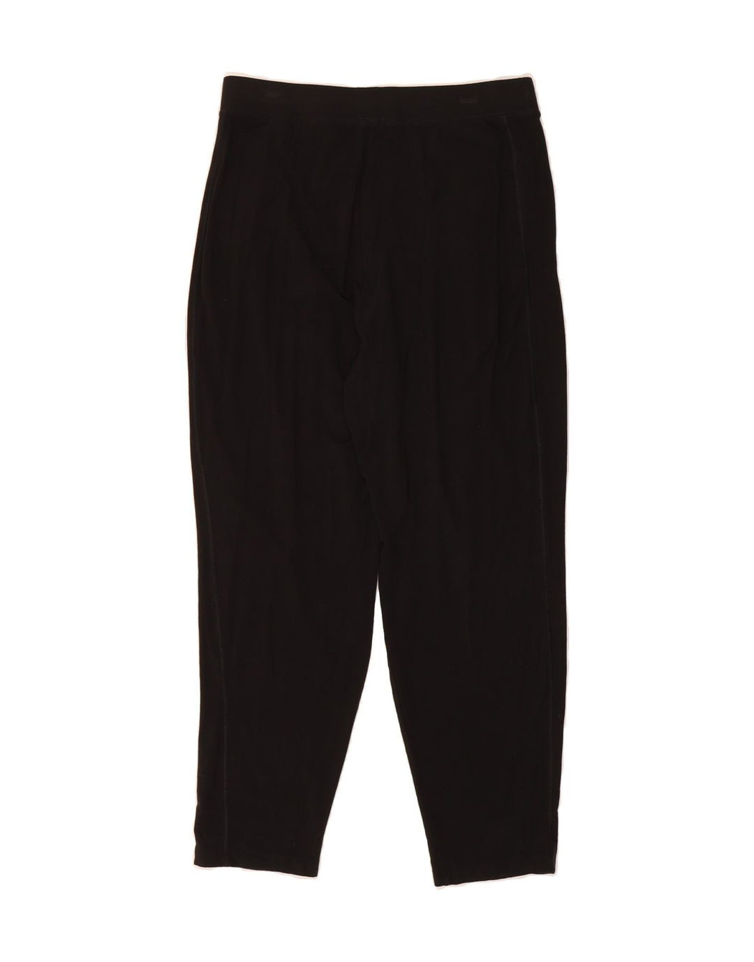MARKS & SPENCER Womens Crop Leggings UK 12 Medium  Black Viscose Vintage Marks & Spencer and Second-Hand Marks & Spencer from Messina Hembry 