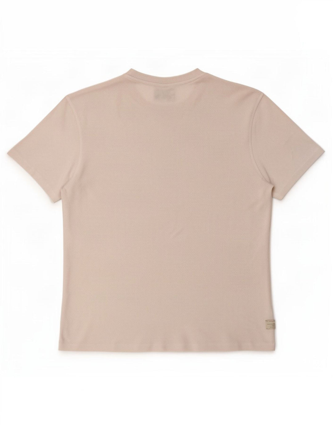 Zara Herre T-Shirt Top Medium Hvid Bomuld