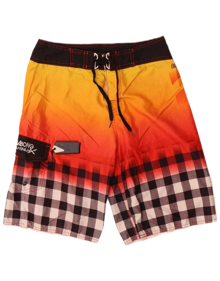 Billabong Herre grafiske svømmeshorts Medium Flerfarvet Gingham