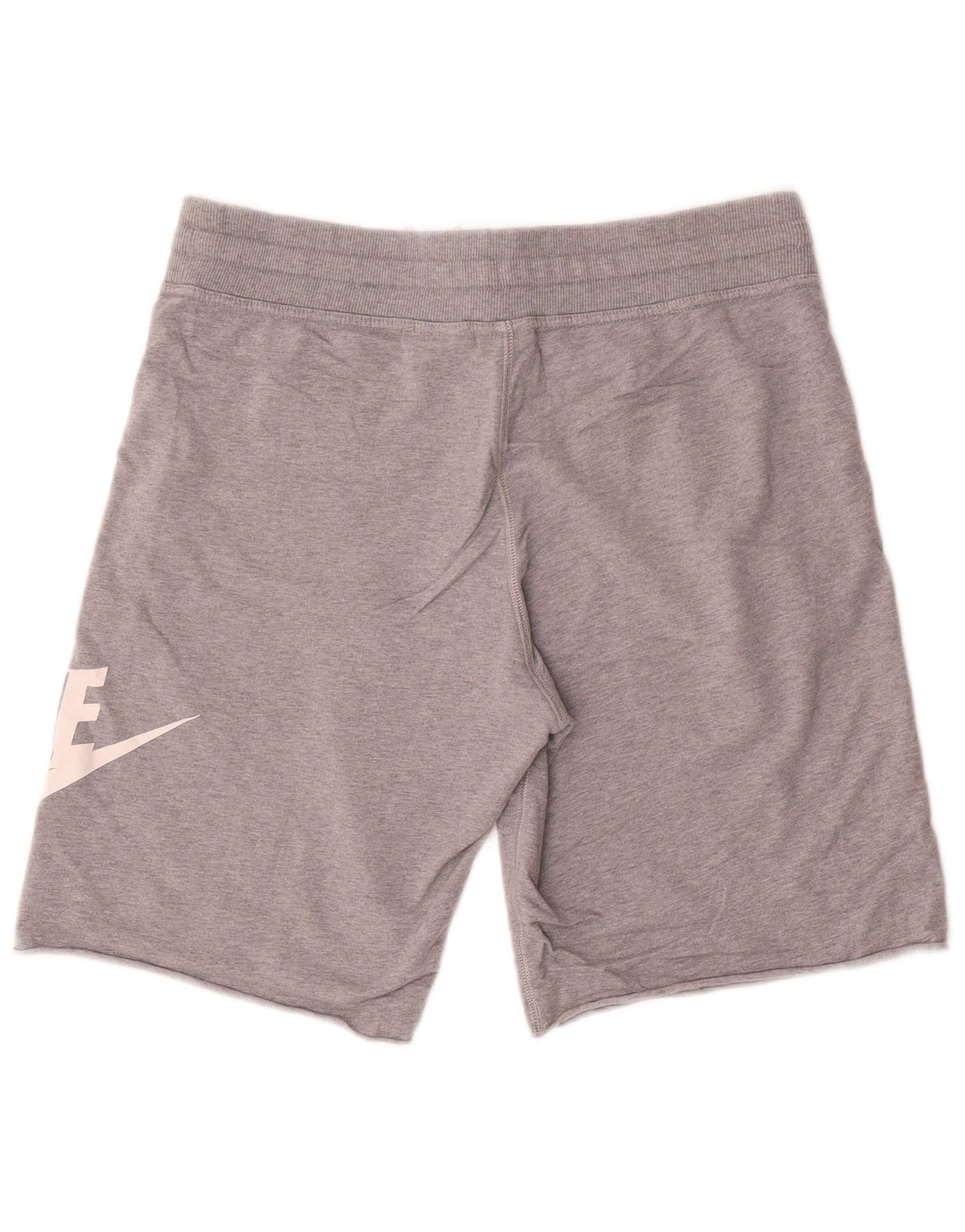 Nike Herre grafiske sportsshorts mellemgrå bomuld
