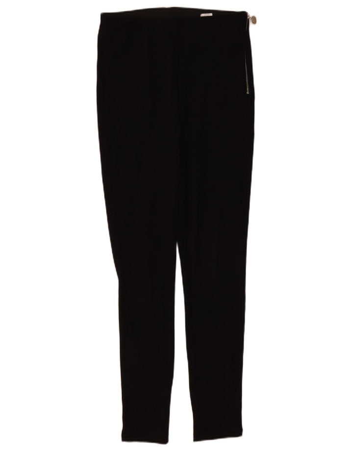 Zara Dame Skinny Casual Bukser Medium W28 L28 Sort Polyester