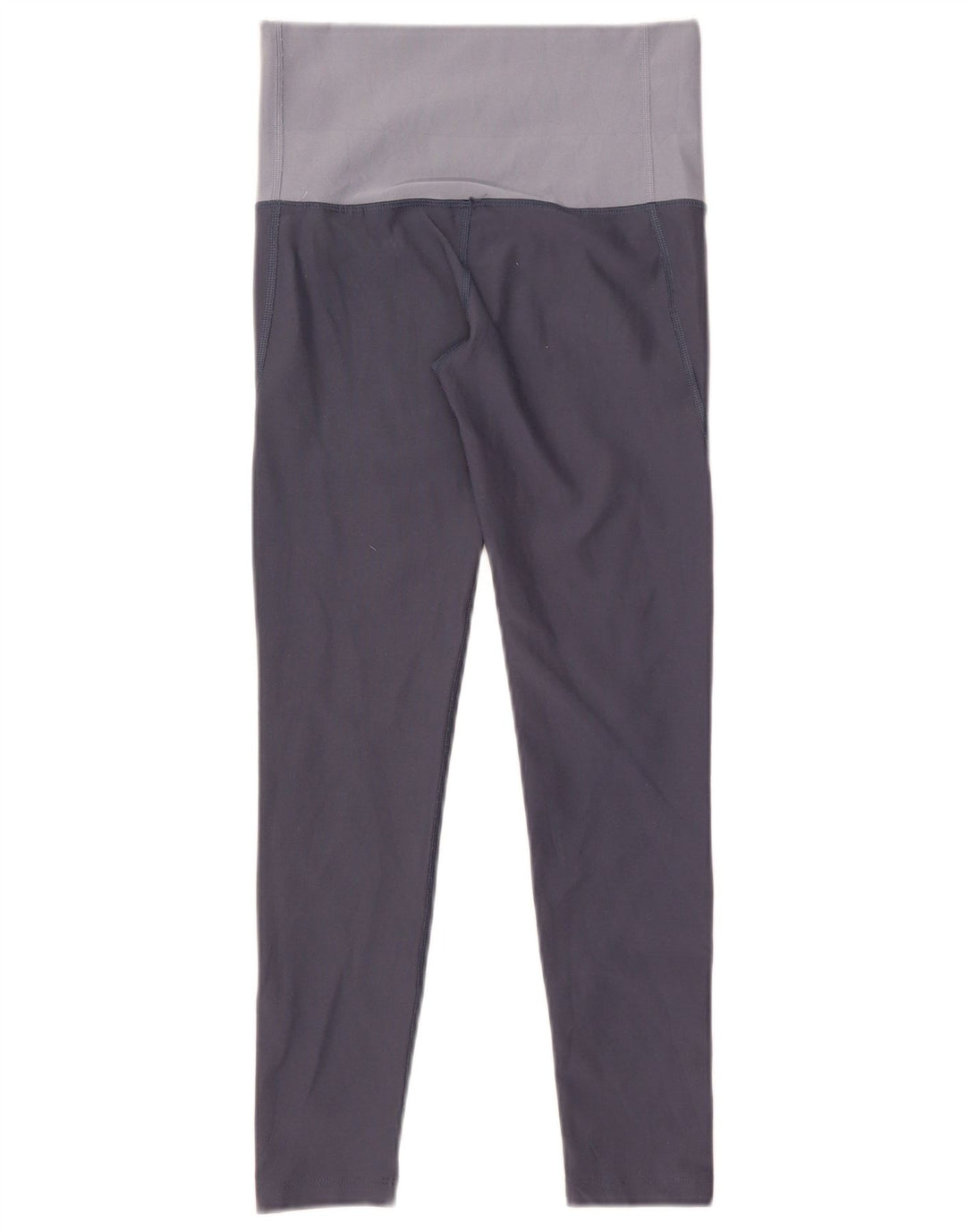 Nike Girls Dri Fit Leggings 10-11 år Medium Blue Colourblock Polyester