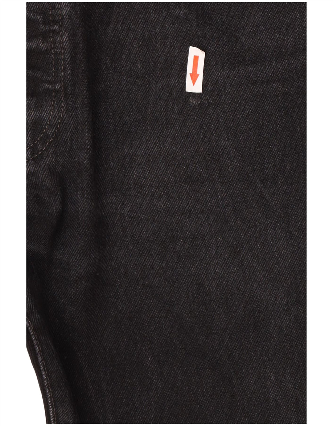 Levi's Herre 501 lige jeans W34 L32 sort bomuld