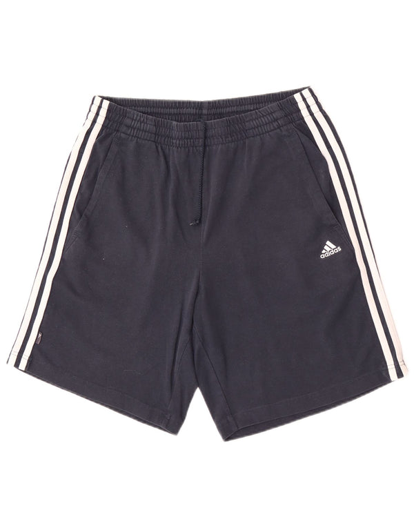 Adidas Herre Sportshorts Medium Navyblå Bomuld