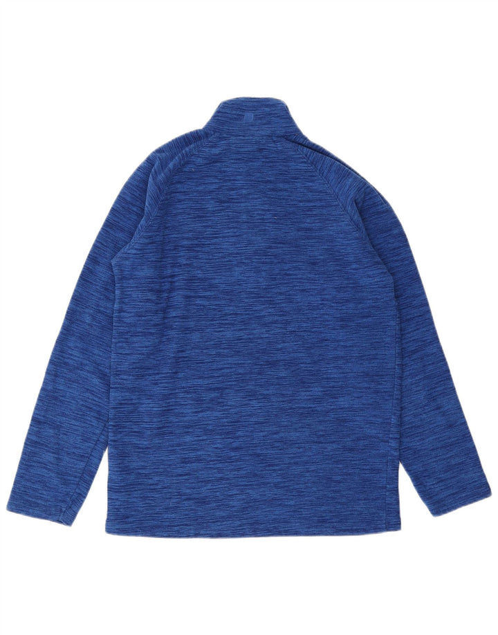 MOUNTAIN WAREHOUSE Fleecetrøje med lynlås til mænd Small Blue Flecked