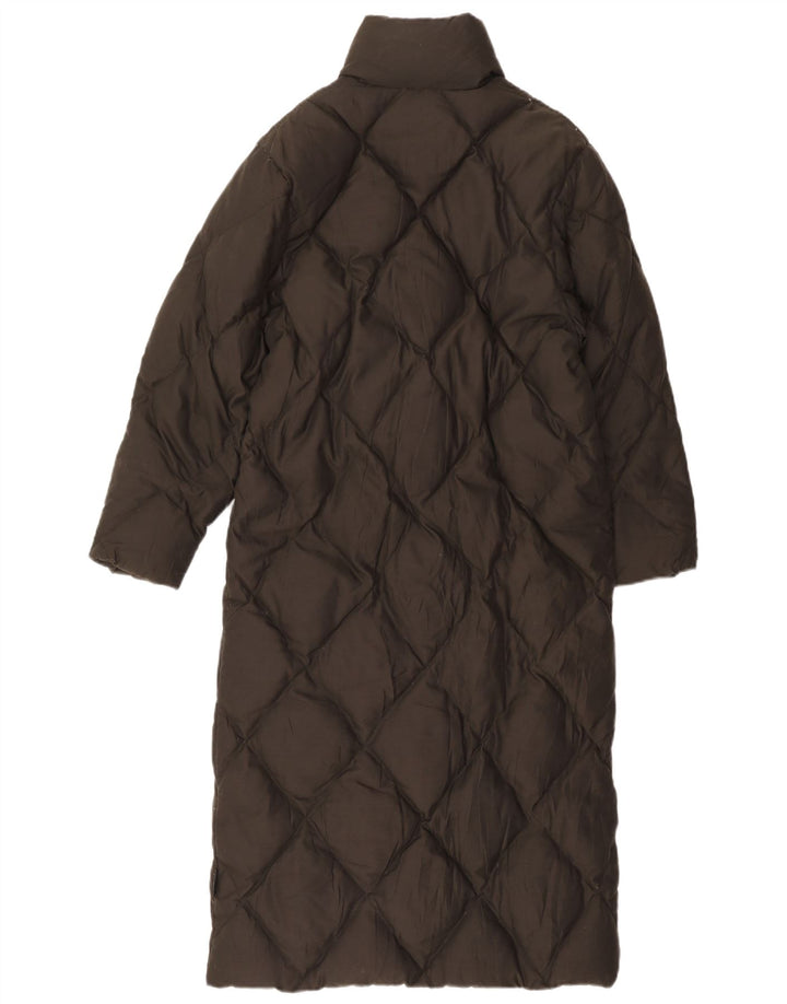 Sergio Tacchini Dame Longline Polstret Frakke UK 6 XS Grøn Polyester