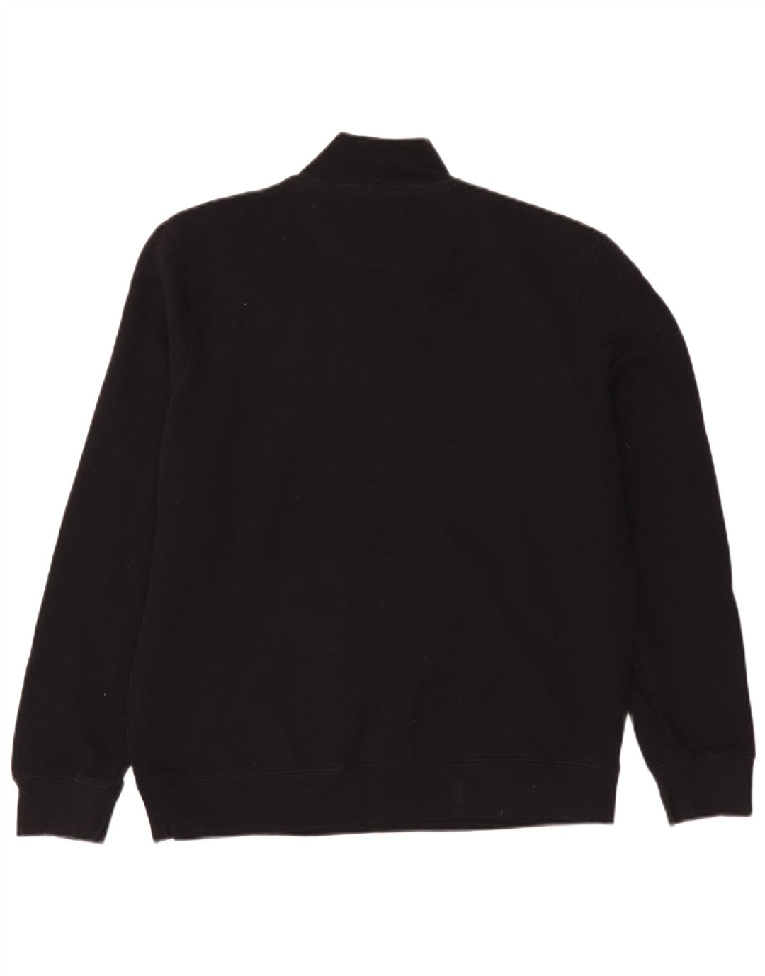 Barbour Sweatshirt med lynlås til mænd XL sort bomuld