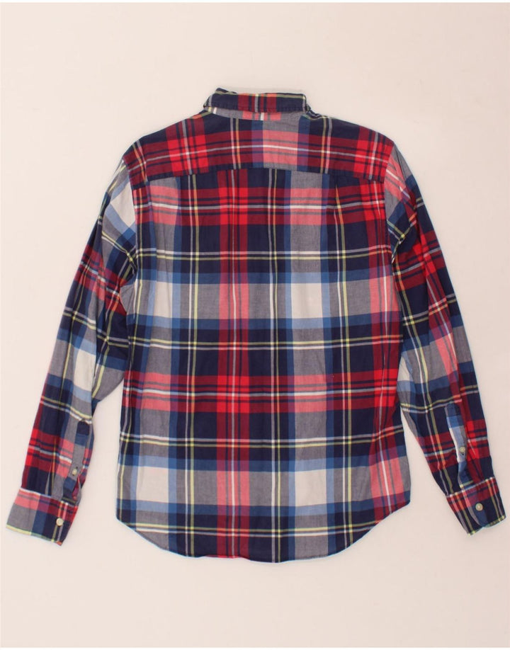 J. CREW Mens Shirt Small Multicoloured Check Cotton Vintage J. Crew and Second-Hand J. Crew from Messina Hembry 