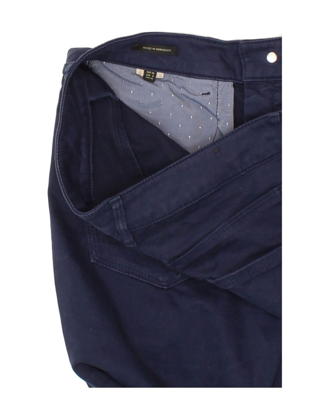 MASSIMO DUTTI Womens Skinny Jeans US 8 Medium W30 L29 Navy Blue Vintage Massimo Dutti and Second-Hand Massimo Dutti from Messina Hembry 