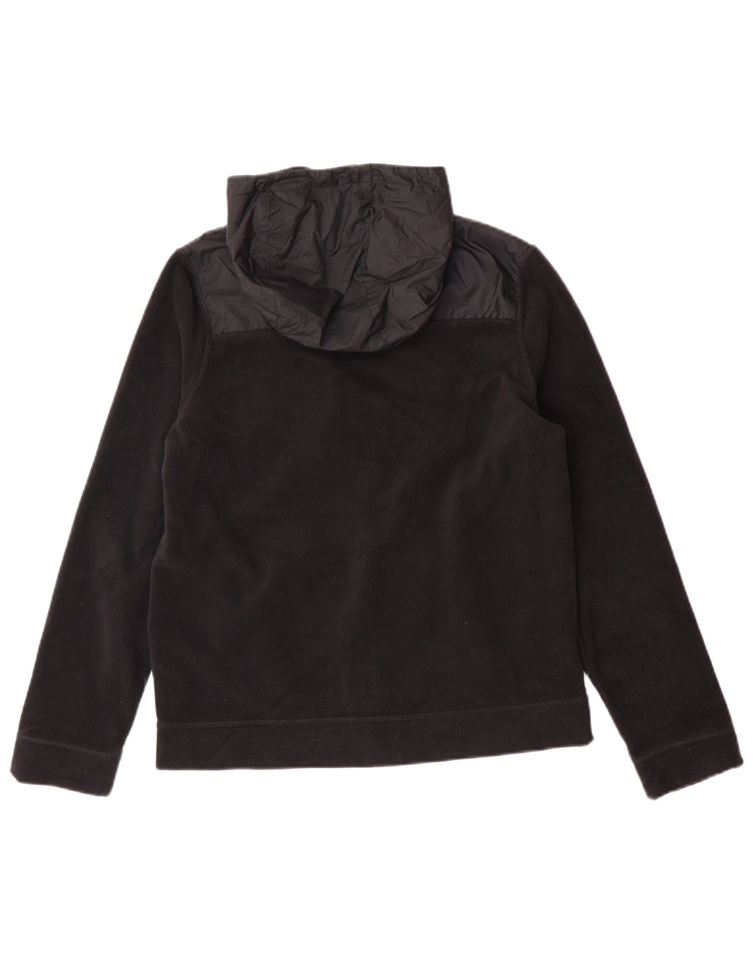 Nike hættejakke af fleece til piger 13-14 år XL Sort Polyester Sports