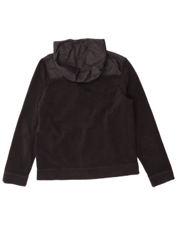 Nike hættejakke af fleece til piger 13-14 år XL Sort Polyester Sports