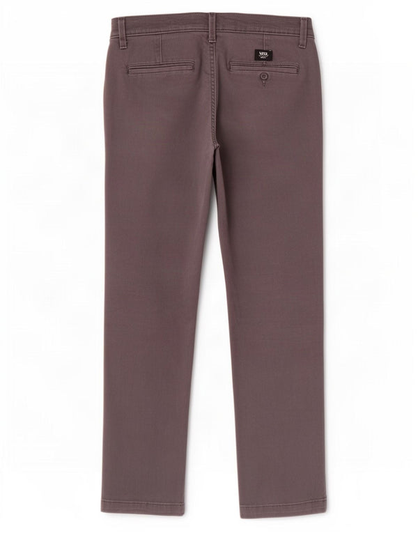 Vans Herre Slim Fit Chino Bukser W32 L32 Grå Bomuld