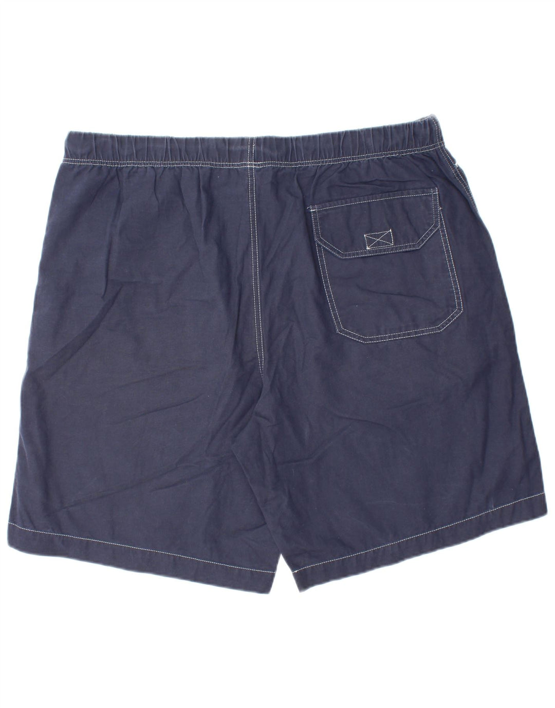 MARKS & SPENCER Mens Casual Shorts XL W40  Navy Blue Cotton