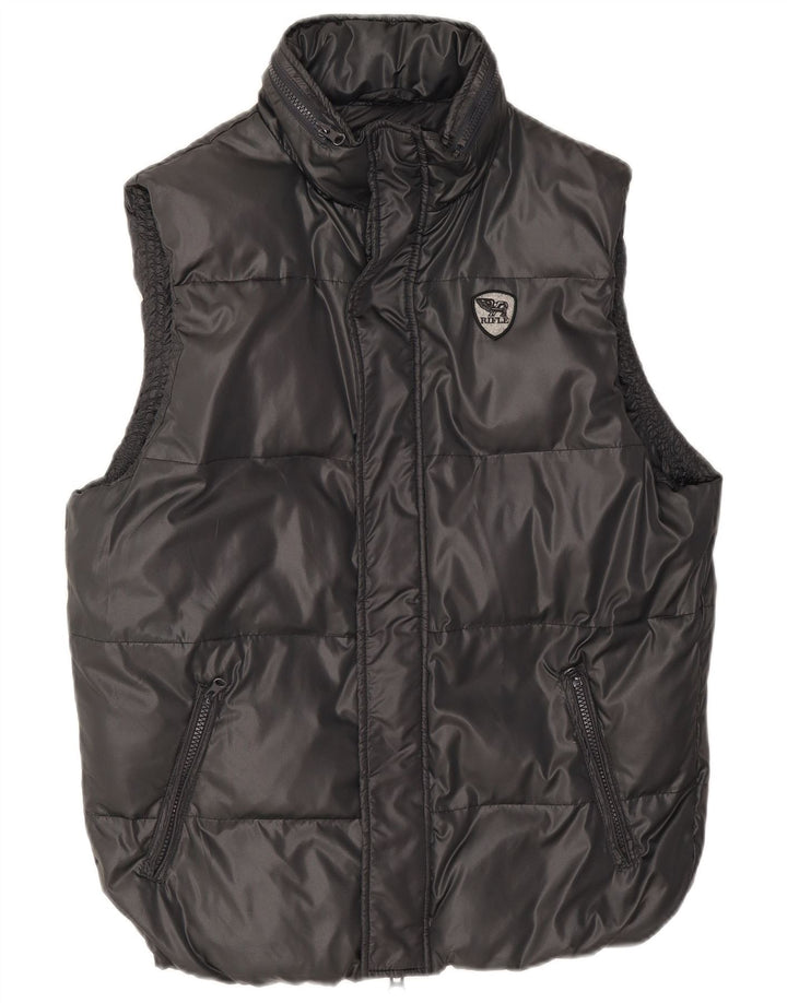 Rifle Herre Polstret Gilet UK 40 Large Black Polyester