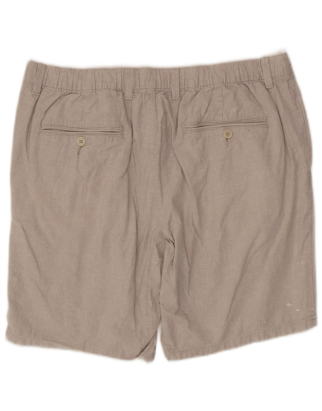Marks & Spencer Chino Shorts til mænd W36 Large Grå Bomuld