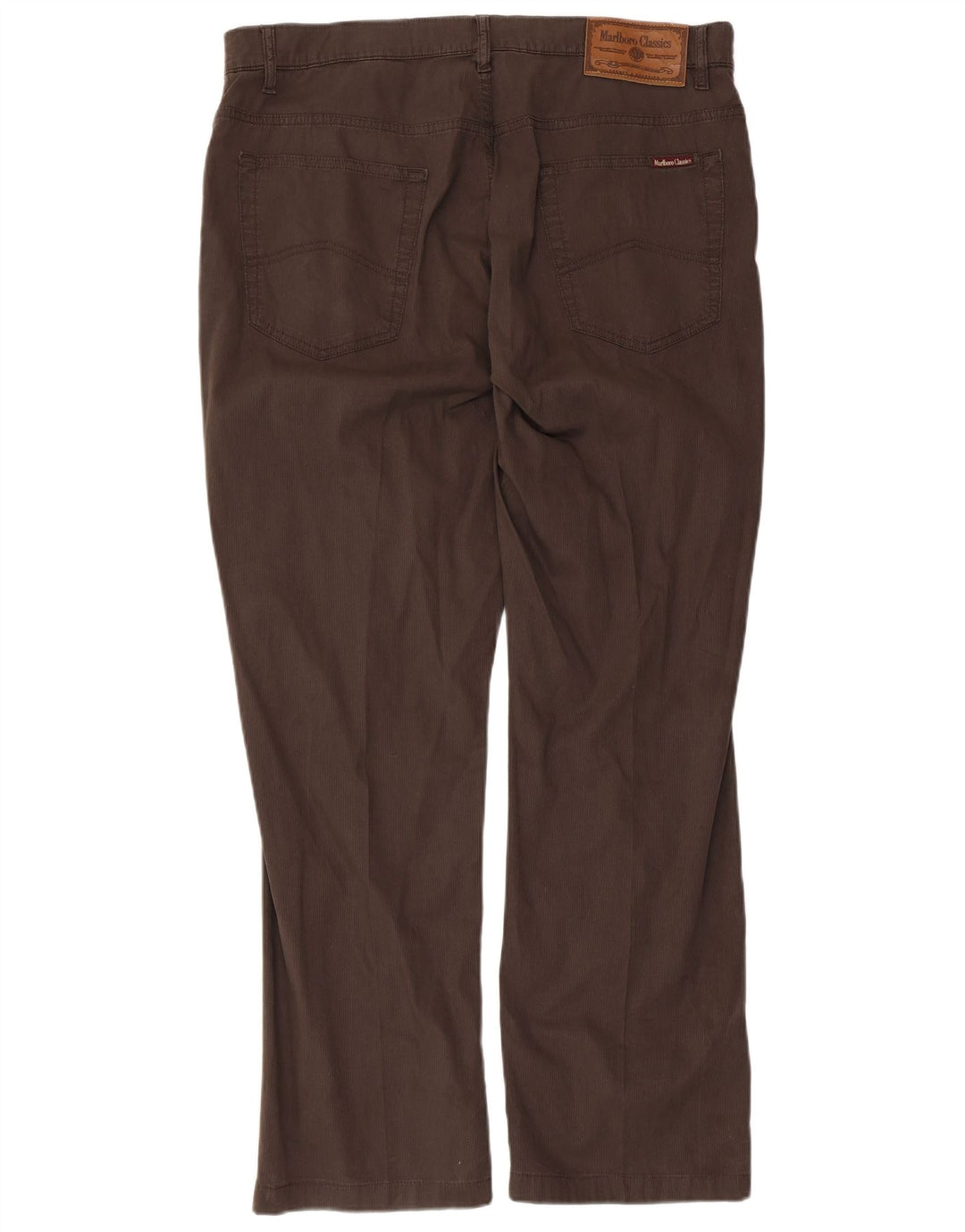 Marlboro Classics Straight Casual Bukser til mænd W38 L30 Brun
