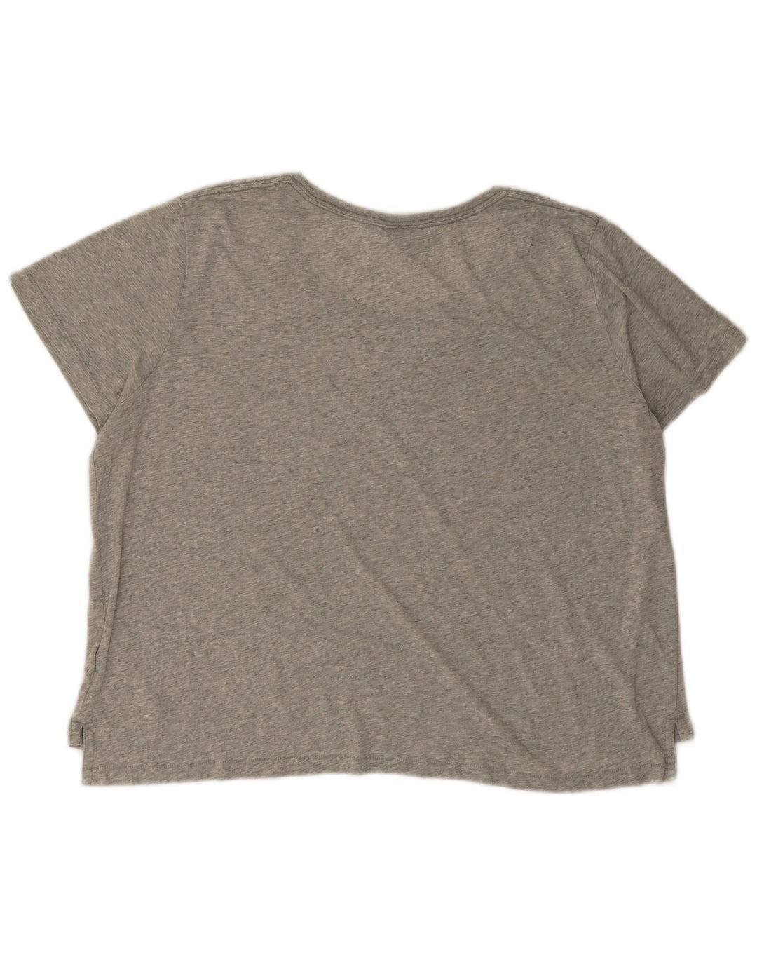 Nike Dame Oversized grafisk T-shirt Top UK 16 Large Grå Flecked