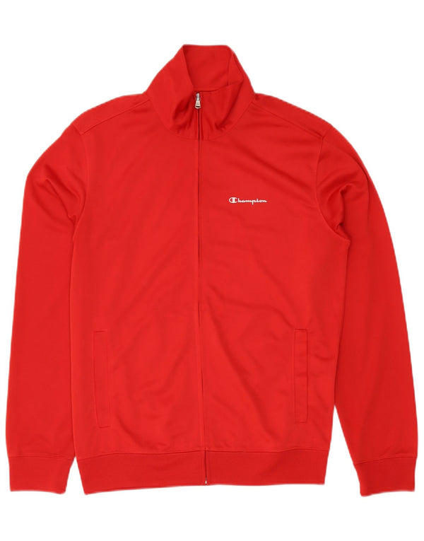 Champion Womens træningsdragt Topjakke UK 10 Lille rød polyester