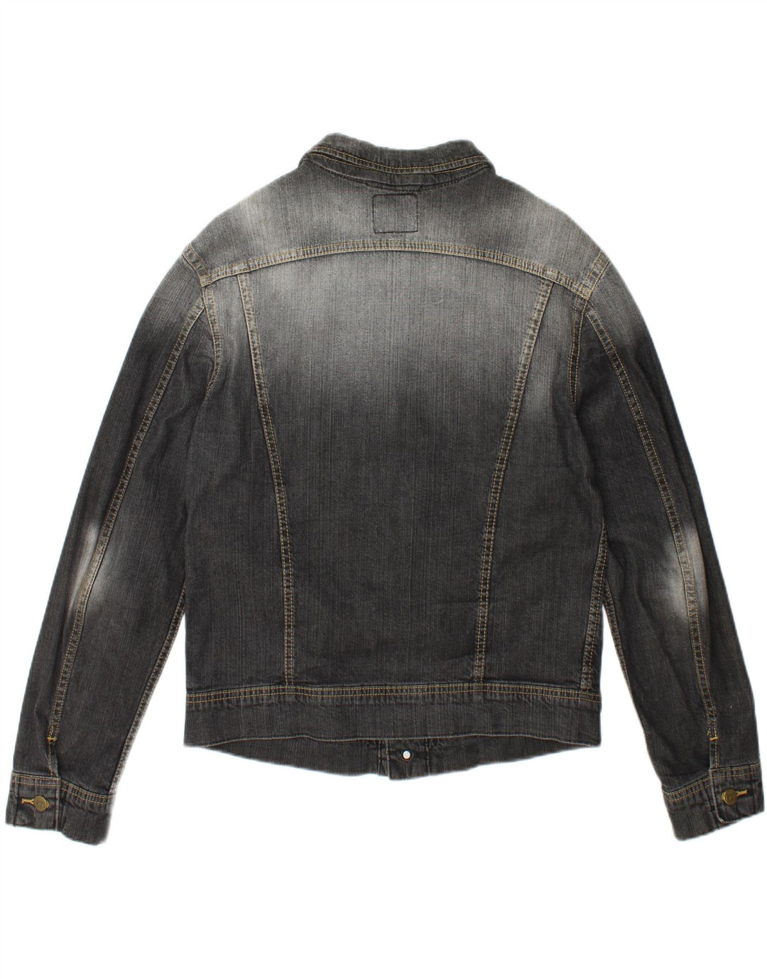 LEE Womens Denim Jacket UK 18 XL Grey Cotton Vintage Lee and Second-Hand Lee from Messina Hembry 