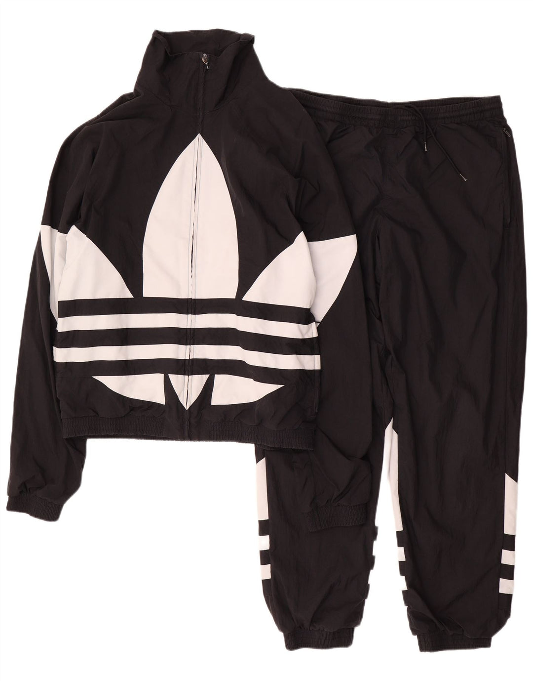 Adidas Herre grafisk hel træningsdragt Medium Sort Polyester