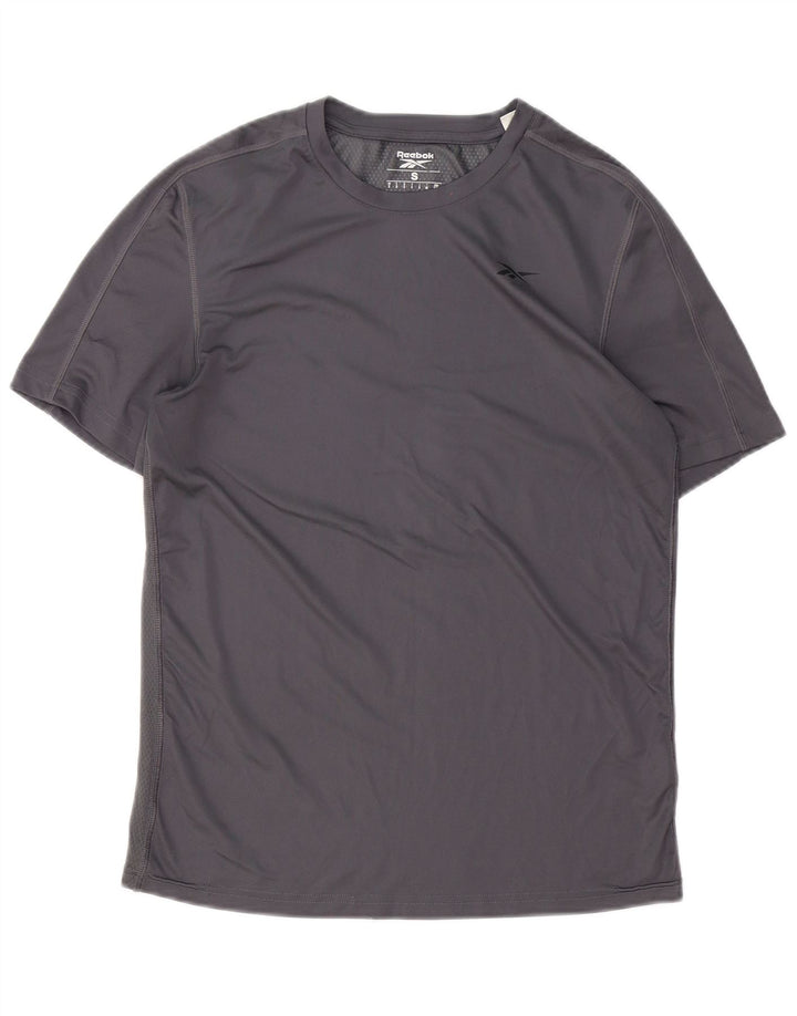 Reebok Herre T-Shirt Top Lille Grå