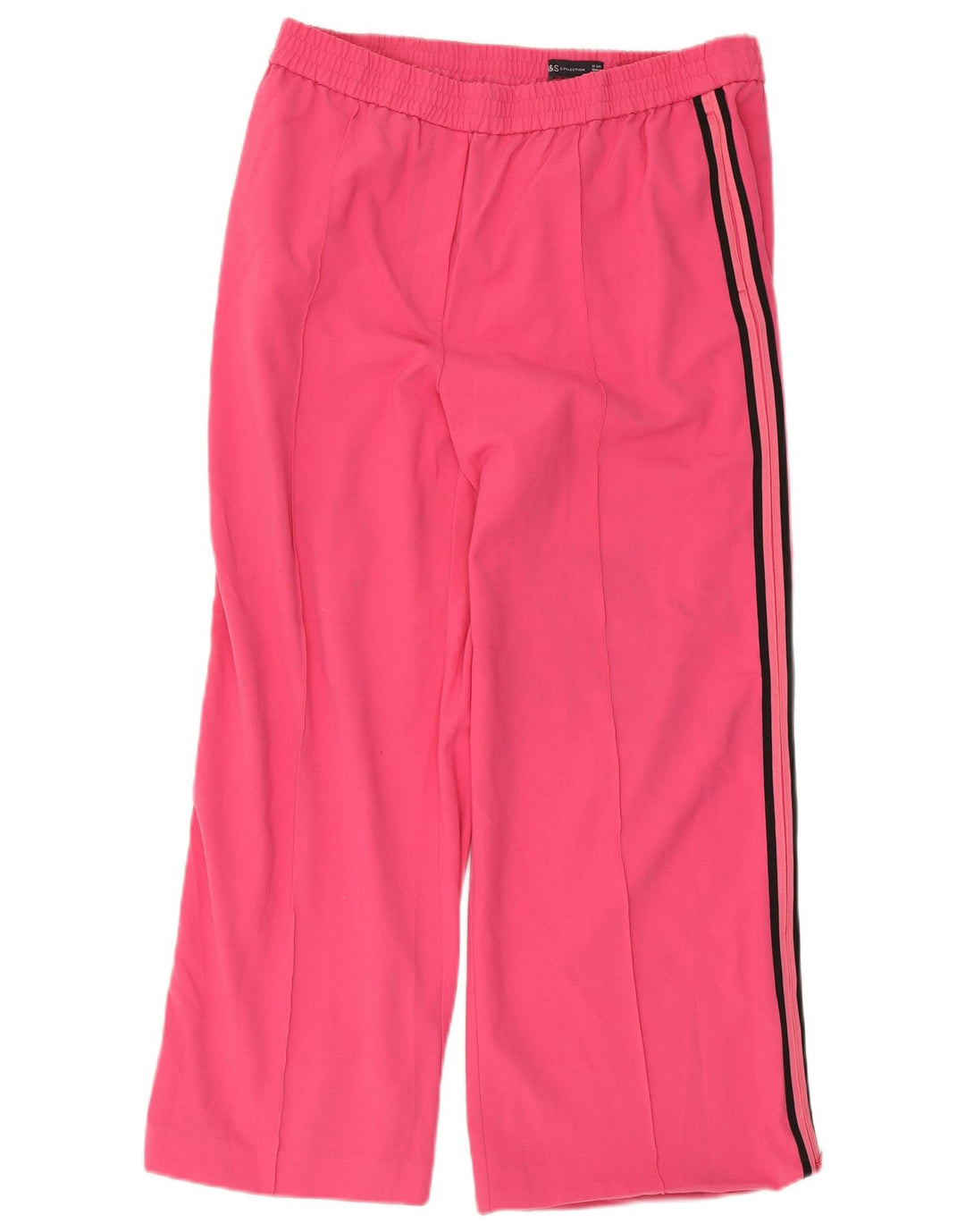 Marks & Spencer Træningsdragtsbukser til kvinder UK 16 Large Pink Colourblock