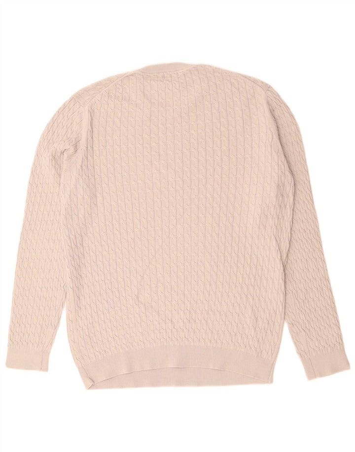 Massimo Dutti Herre sweater med rund hals XL Grå bomuld