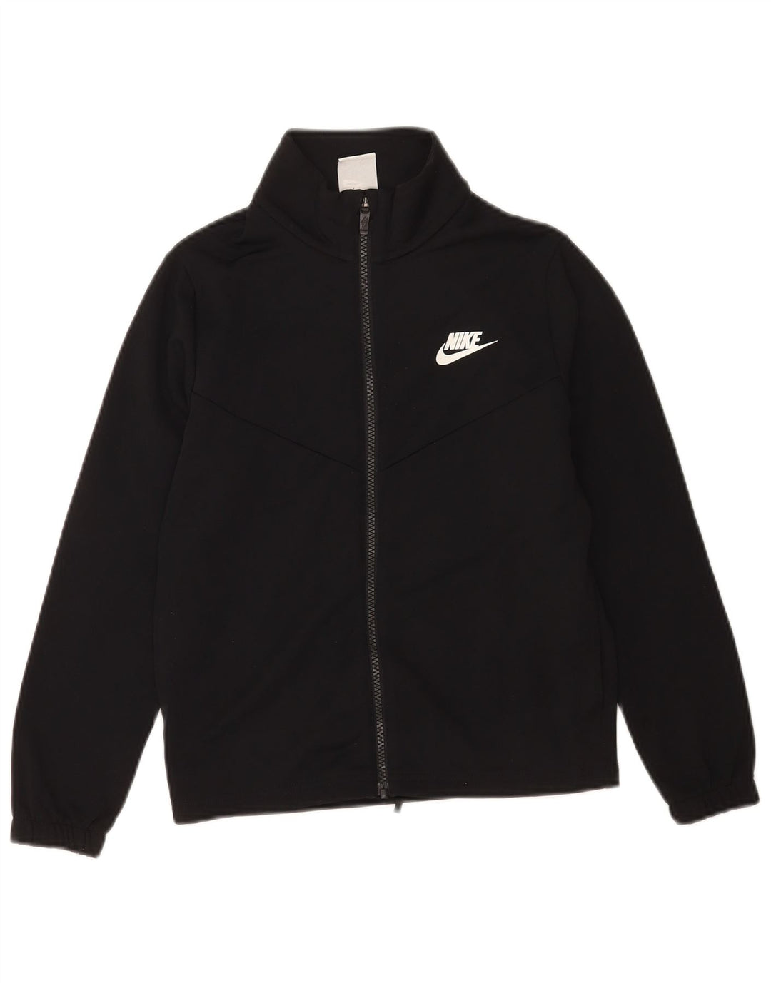 Nike drenge grafisk træningsdragt topjakke 10-11 år medium sort polyester