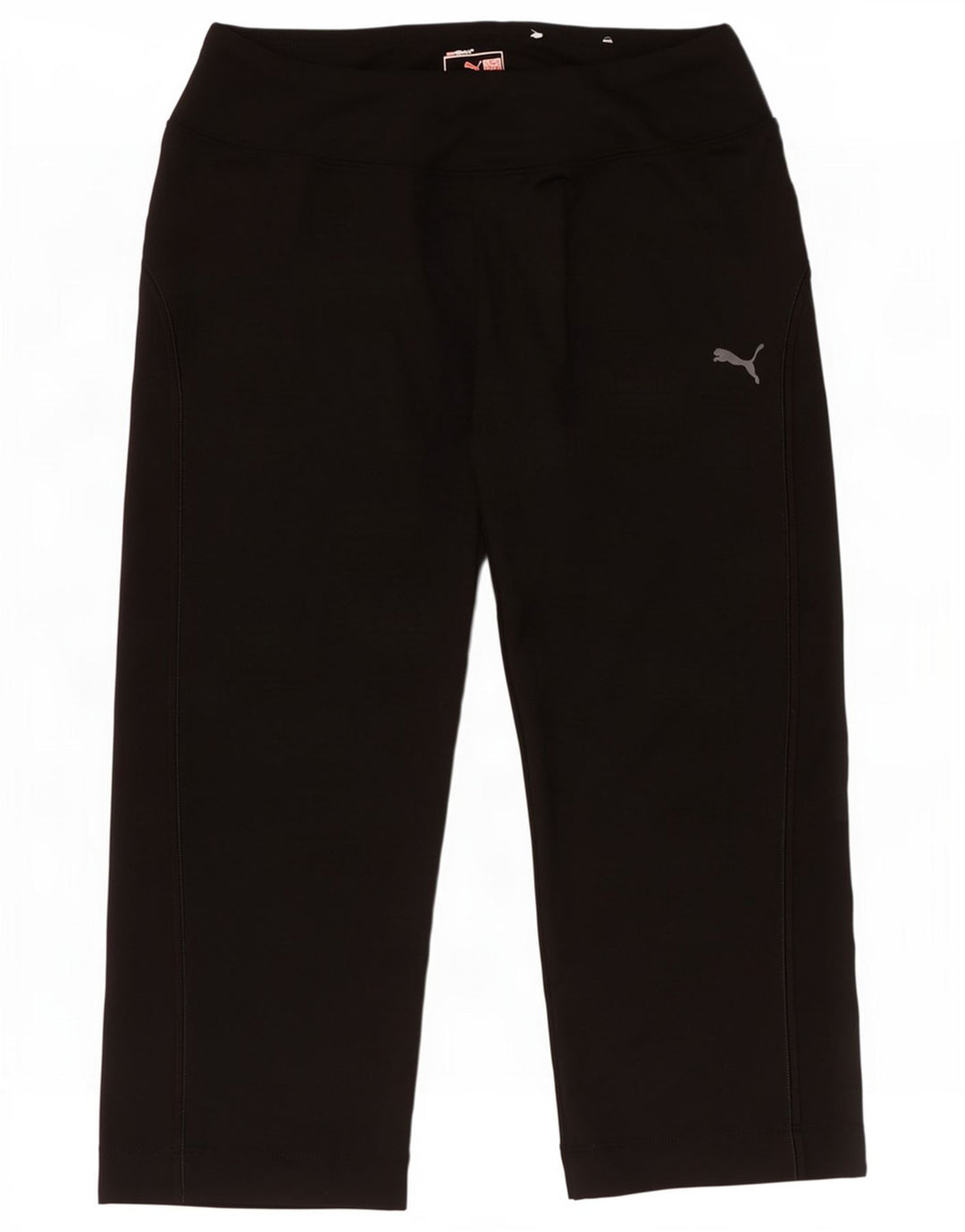 Puma Dame Capri Træningsdragt Bukser UK 8 Small Black