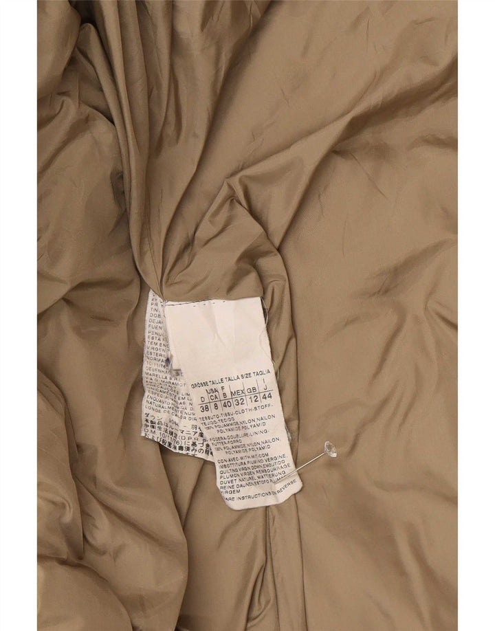Marella polstret jakke til kvinder UK 12 Medium brun polyamid