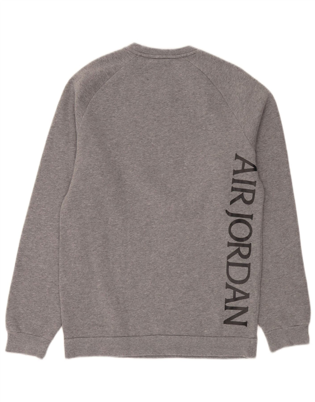 Jordan Herre Grafisk Sweatshirt Jumper Lille grå Flecked Bomuld