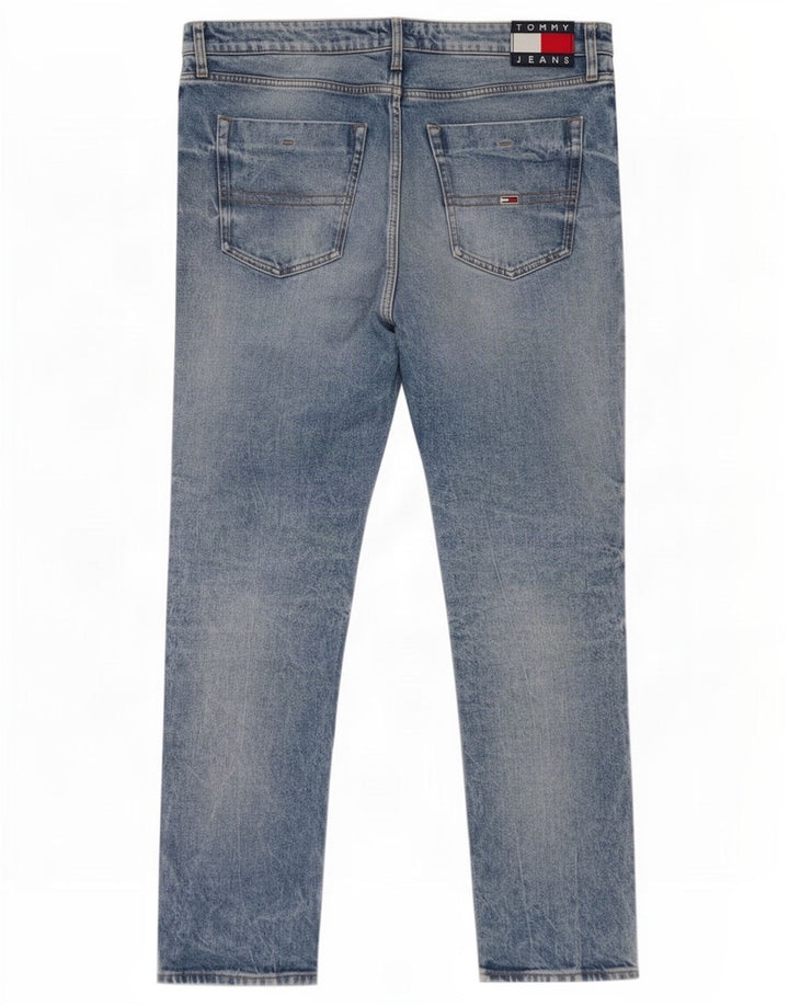 Tommy Hilfiger Dame Slim Jeans W36 L32 Blå Bomuld