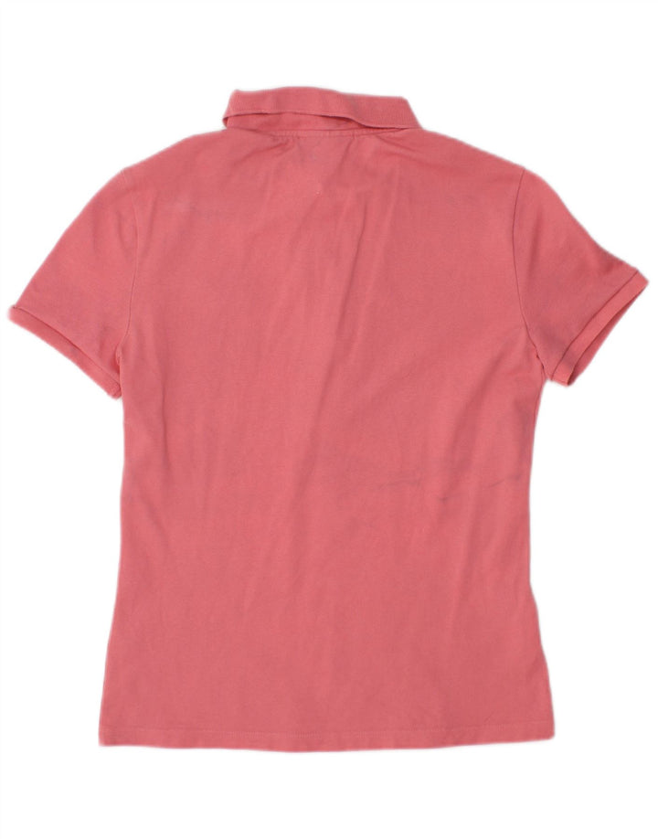 LACOSTE Dame Slim Fit Polo Shirt Størrelse 36 Lille Pink Bomuld