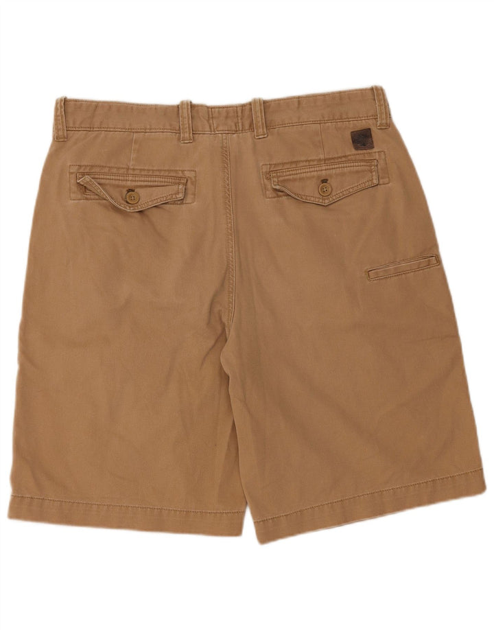 TIMBERLAND Herre Cargo Shorts W35 Large Beige Bomuld