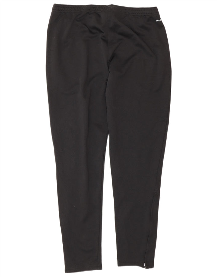 Adidas Womens Climalite træningsdragt bukser UK 16/18 Large Black Polyester
