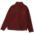 MARKS & SPENCER Fleecejakke til mænd UK 38 Medium Burgundy Polyester