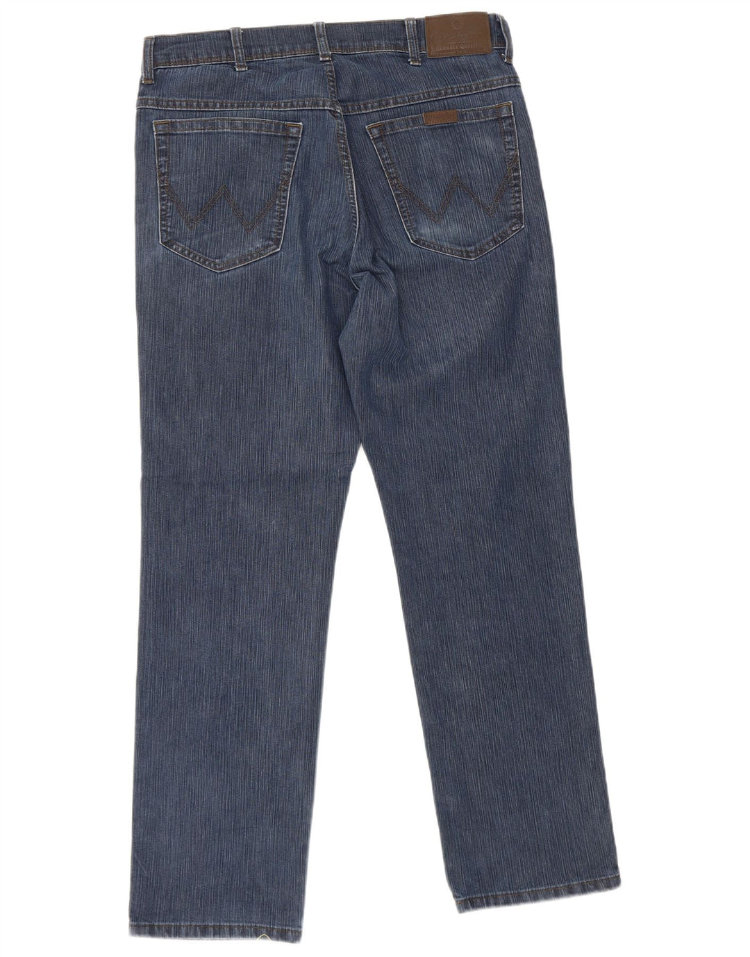 Wrangler Straight Jeans til mænd W32 L30 Blå