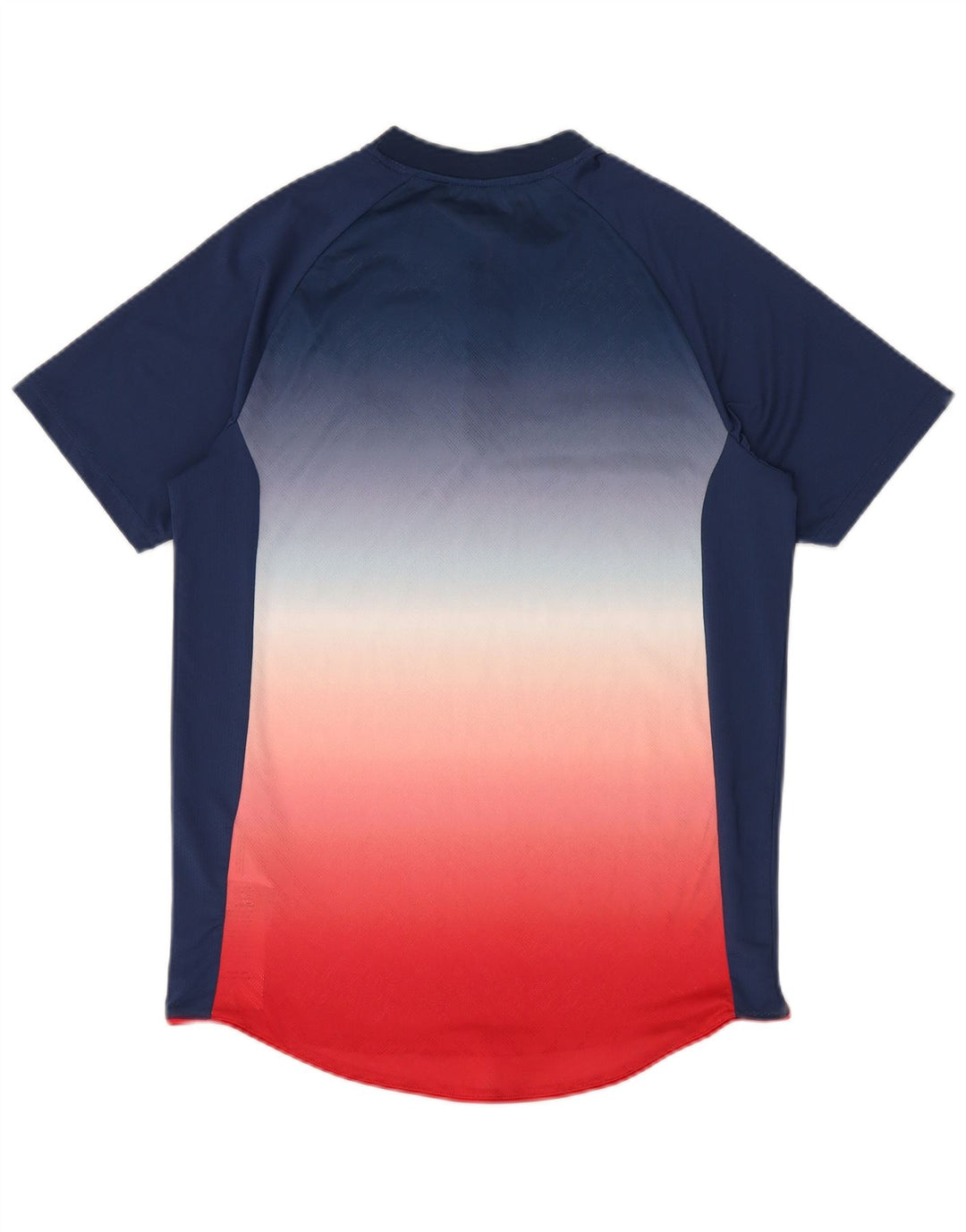 Ellesse Herre T-Shirt Top Small Navy Blue Colourblock Polyester