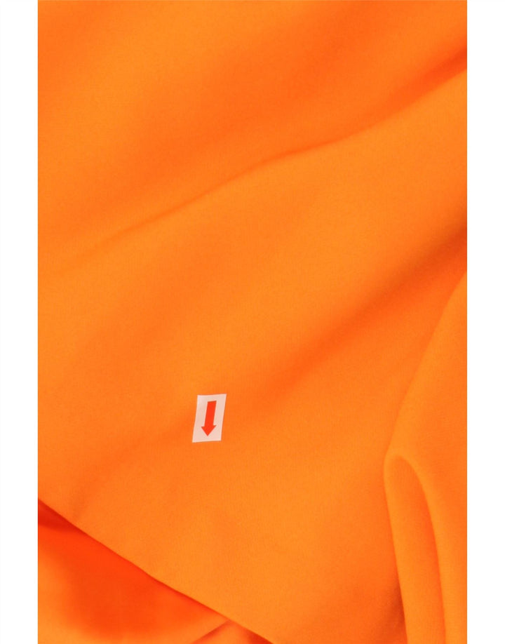 Monsoon Dame Ærmeløs Maxikjole UK 8 Small Orange Polyester