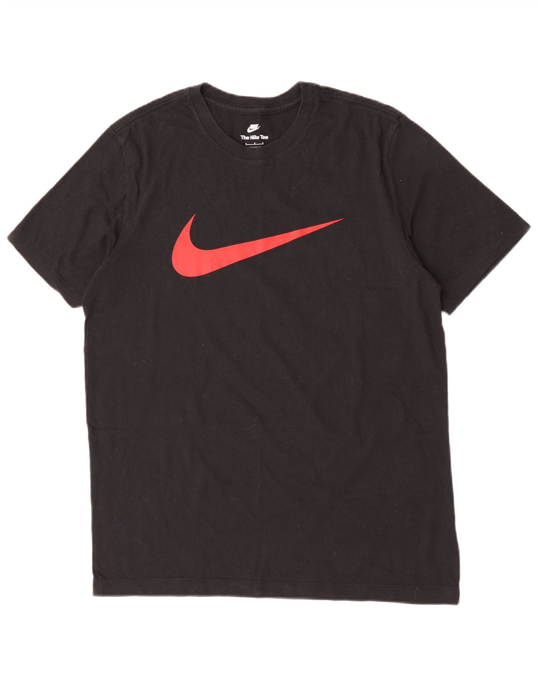 Nike grafisk T-shirt top til mænd, stor sort bomuld