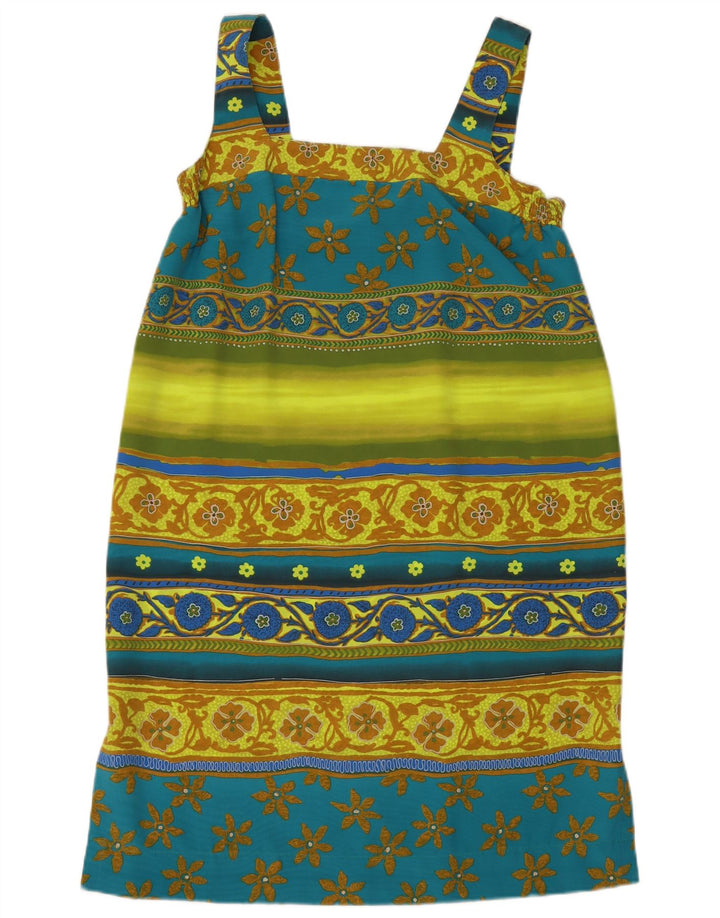 Vintage Dame Sundress UK 14 Medium Multicolored Floral