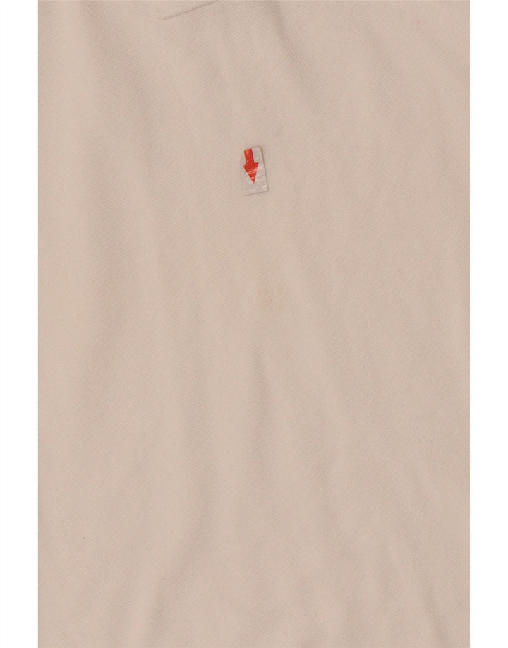Fred Perry Boys Polo Shirt 9-10 år Hvidstribet bomuld