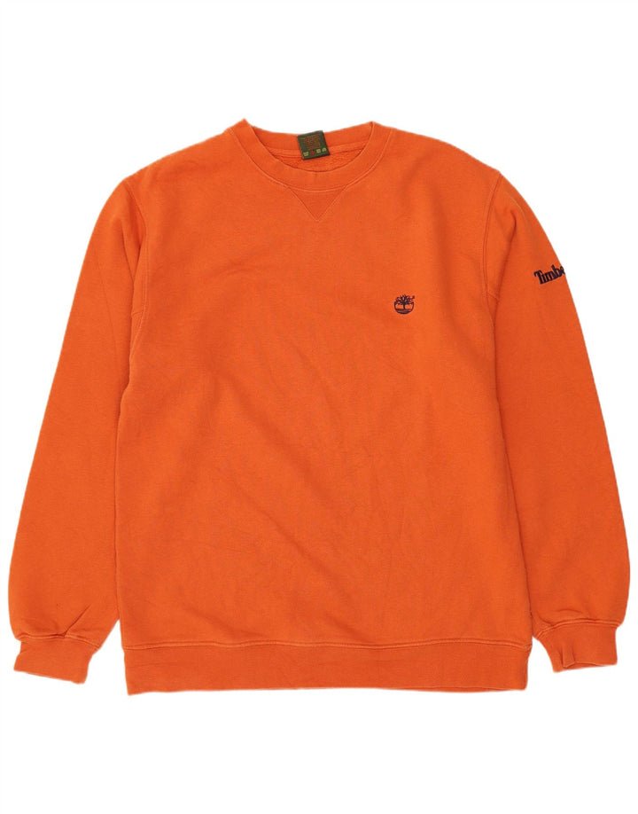 Timberland Herre Sweatshirt Jumper XS Orange Bomuld