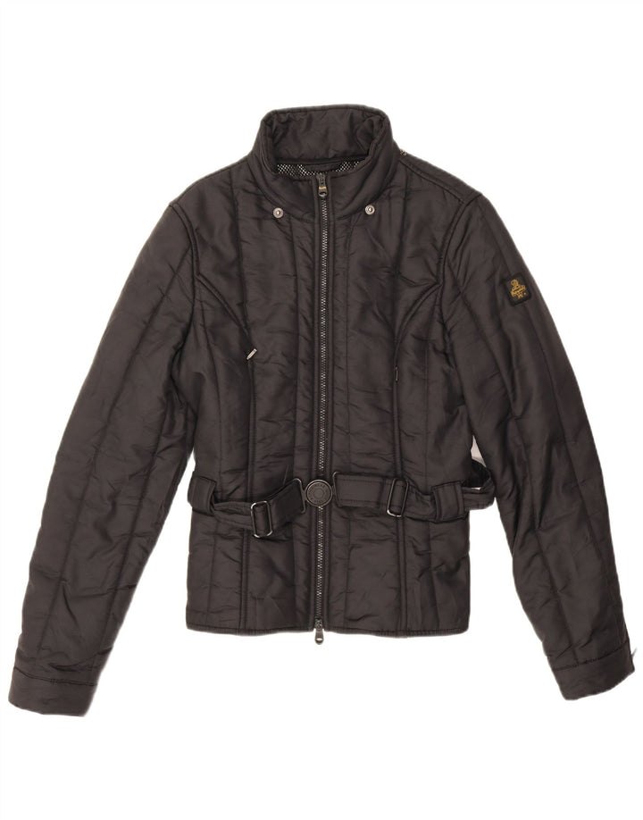 Refrigiwear Dame Polstret Jakke UK 12 Medium Sort Polyamid