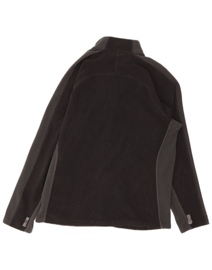 The North Face Herre Fleecejakke UK 38 Medium Sort Colourblock