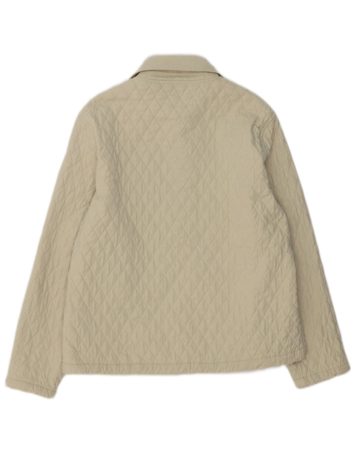Conte of Florence Quiltet jakke til kvinder IT 46 Stor grøn polyester