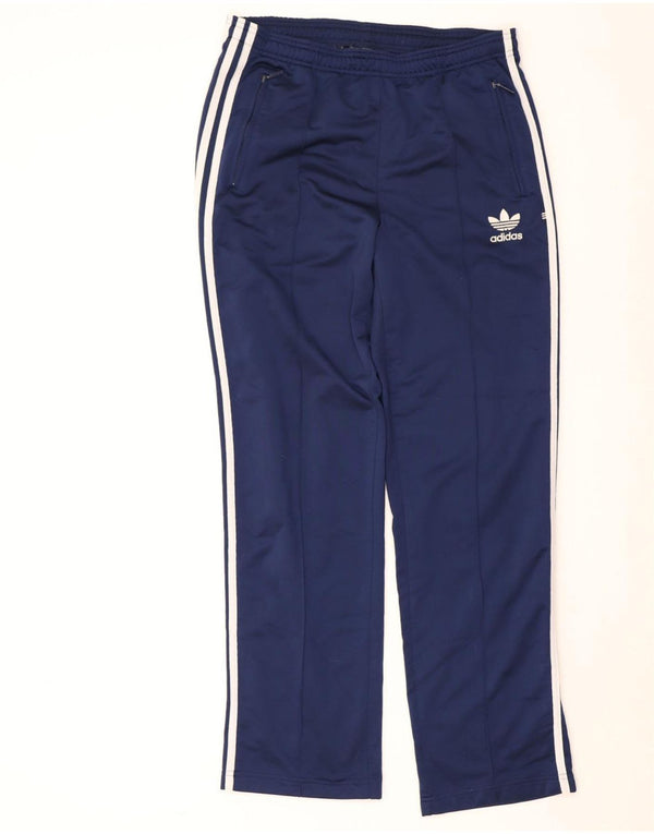 Adidas Træningsdragtsbukser til mænd UK 36/38 Small Navy Blue Polyester