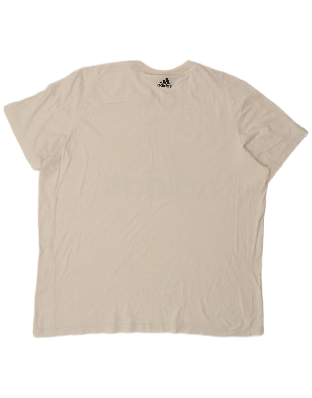 Adidas Grafisk T-shirt top til mænd 2XL Off White